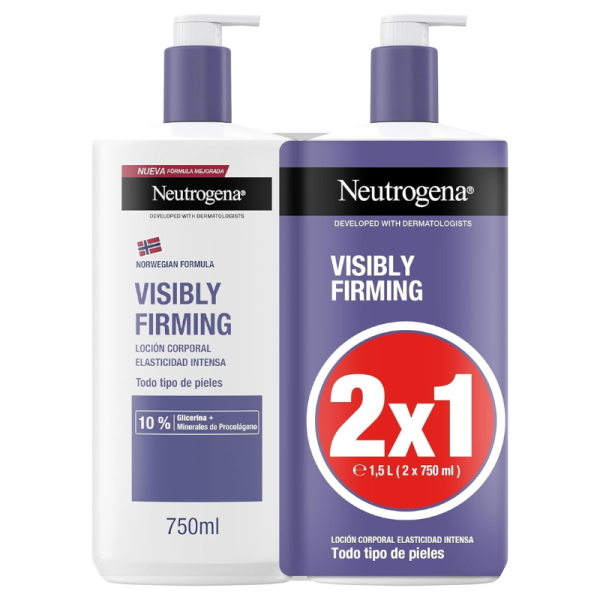Neutrogena Loción Corporal Visibly Renew Reafirmante 2 x 750ml