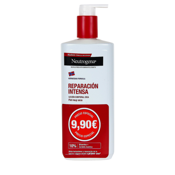 Neutrogena Loción Corporal Reparación Intensa Piel Muy Seca y Rugosa 400ml