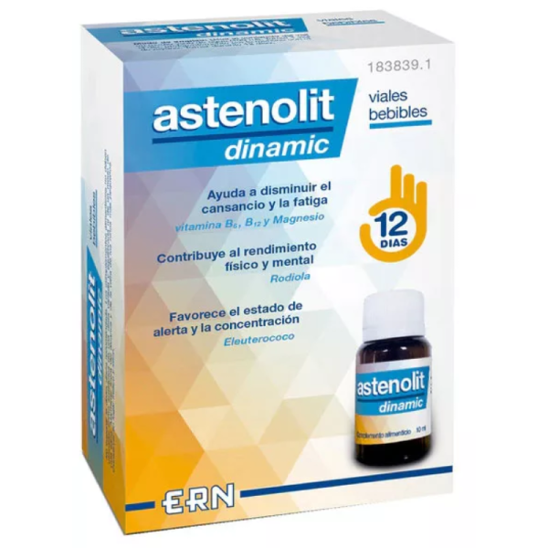 Astenolit Dinamic Viales Bebibles 12 x 10ml