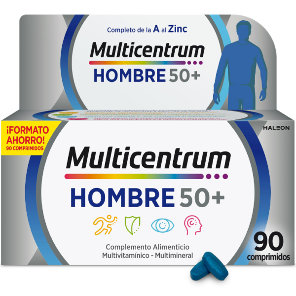 Multicentrum Hombre 50+ 90 Comprimidos