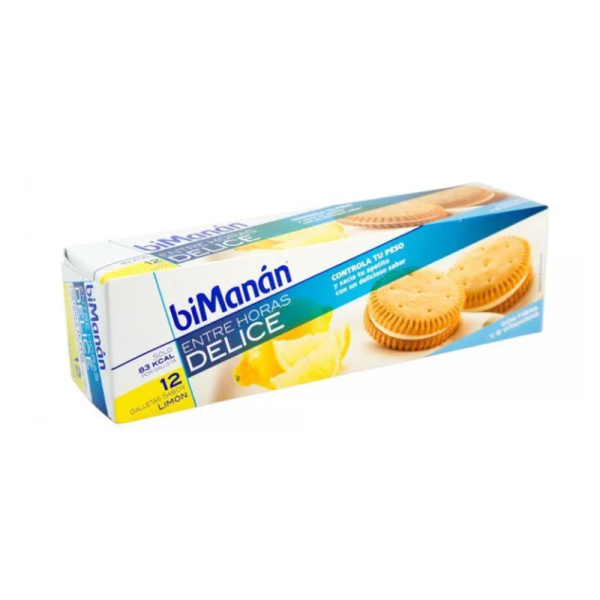 Bimanán Galletas Limón 12 unidades