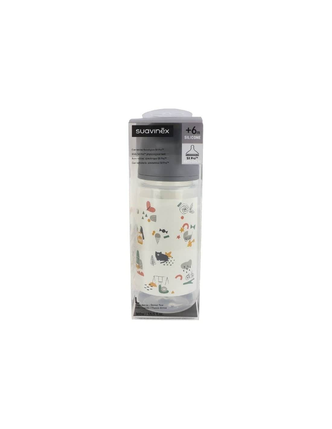 Suavinex Biberón Flujo Denso +6 Meses 360ml